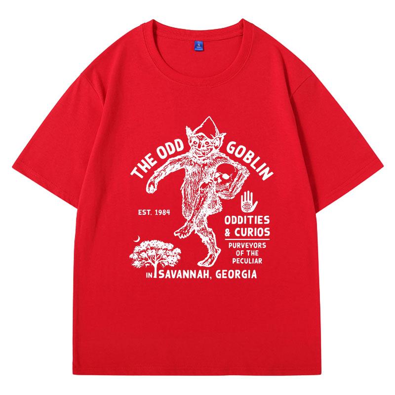 Unusual Occult Funny Meme T Shirt Men’s Women’s Cool Vintage Goblin Mode T-shirt Oversized Short Sleeves in Summer Cotton Tees