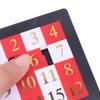 2/5/10 PCS Math Toy 1-15 Number Puzzles Kids Toy Sliding Puzzle Toy 15 Tiles Logics Game Developing for Children Plastic