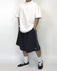Pasiensia Plain Oversized Slub Short Sleeve White