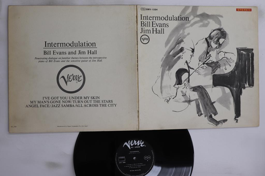 LP Record BILL EVANS, JIM HALL - Intermodulation SMV1084 VERVE 1967 Japan Jazz Used