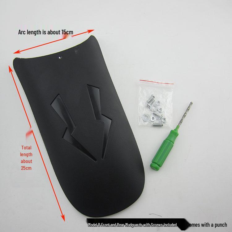 Electric Motorcycle Fender for Honda Chunfeng: Universal Rear Wheel Extended Mudguard Splash Guard.