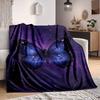 1PC Butterfly Print Blanket, Throw For Sofa, Bed, Travel, Camping, Livingroom, And Bed, Printing Blanket With Soft And Warm Fabric Yy250918208