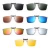 Polarized Clip Sunglasses Myopia Glasses Clip Driver Outdoor Fishing Night Vision Myopia Clipon Sun Shading Eyeglasses