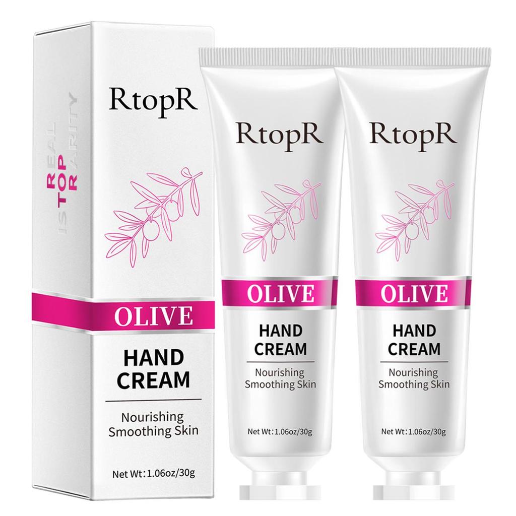 RtopR Olive Hand Cream Moisturizing Nourishes Hand Skin Anti-Drying And Cracking Hand Care