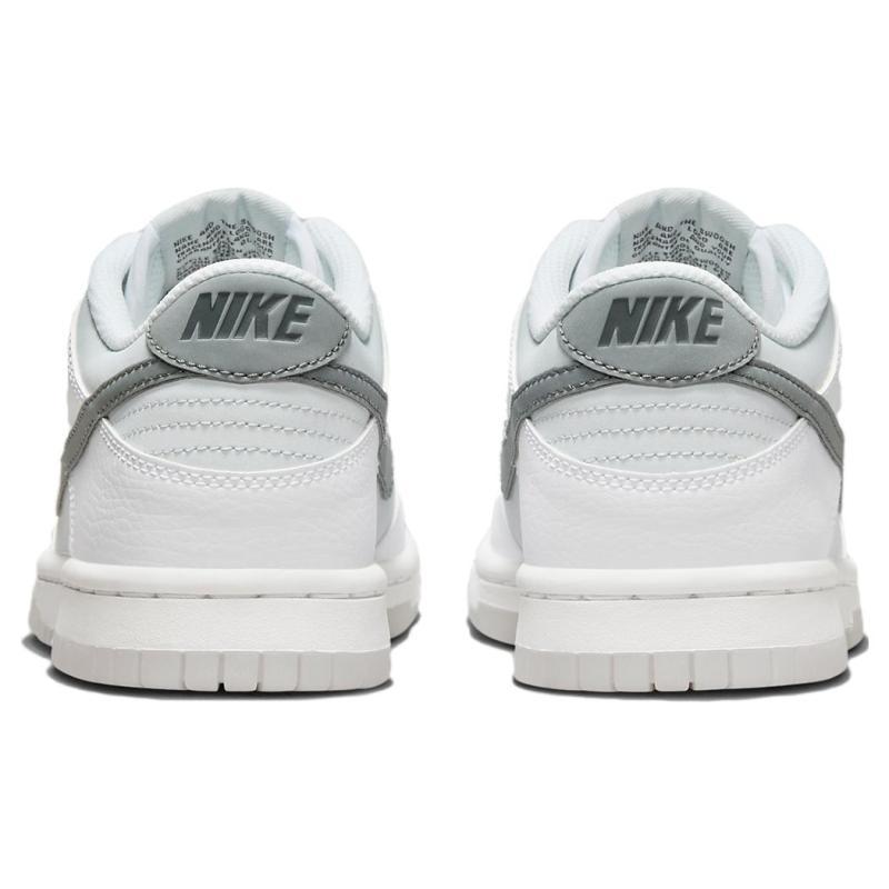 Nike Dunk Low Reflective Swoosh White GS Sneakers FV0365-100