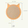 Cat Scratching Suction Wall for Cat Toys Ball Wear-resistant Nail Scraper Mat Grinder Corrugated Paper Scratch Cats Bed Products