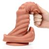 Silica Gel Realistic Dildo Anal Plug Masturbator Sex Toys for Couples Crystal Dildo with Super Strong Suction Women Penis G-Spot Anal Toys