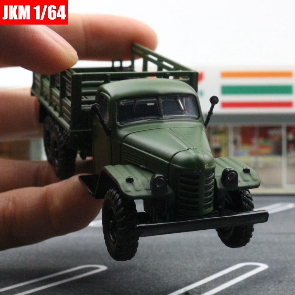 1/64 FAW CA30 Military Transport Truck 1/64 JKM Diecast Toy Car Vehicle Model Classical Zinc Alloy Metal Collection Gift For Kid