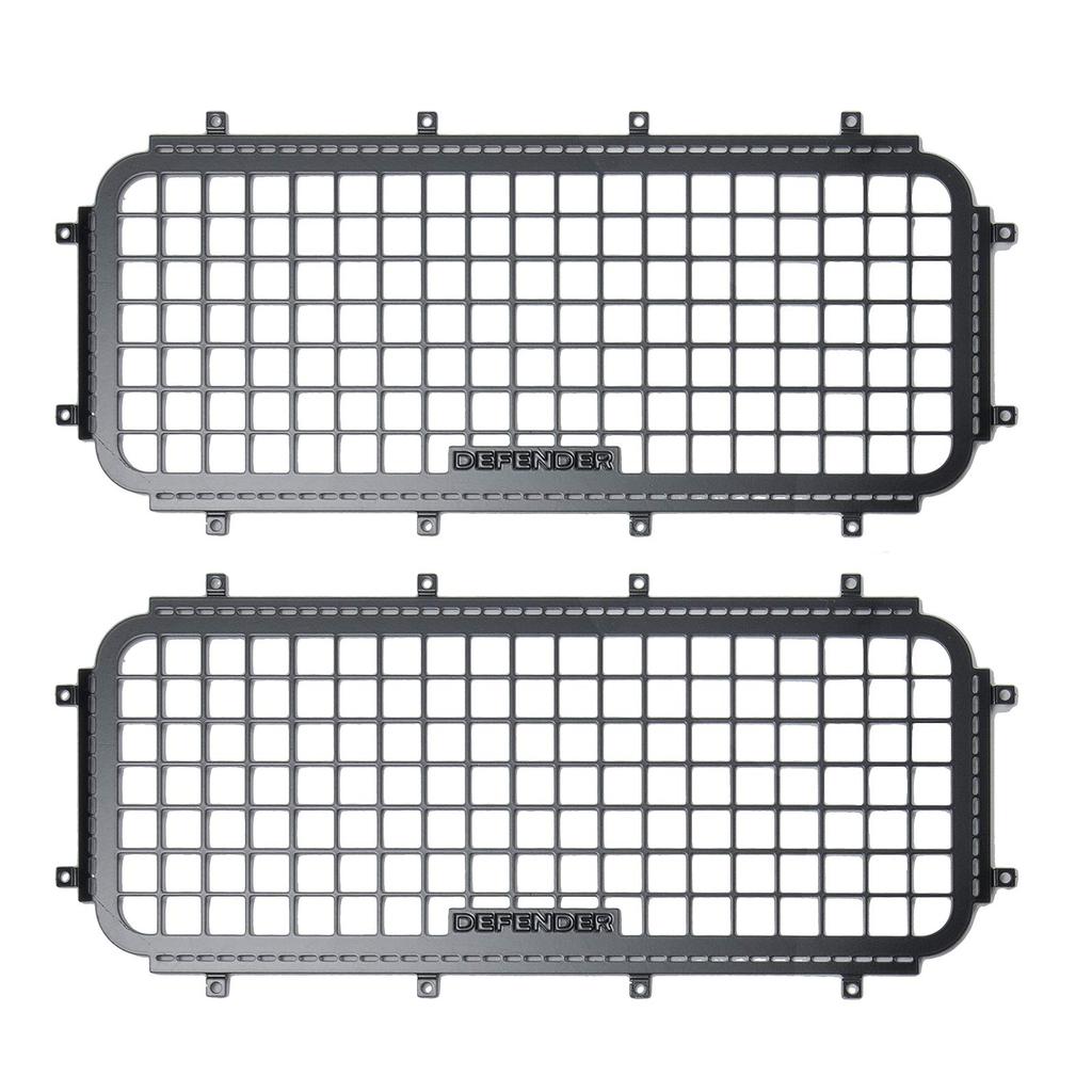 TRZX Stainless Steel RC Window Mesh Protective Net Mesh Window Cover for 110 Traxxas TRX-4 RC Crawler Car