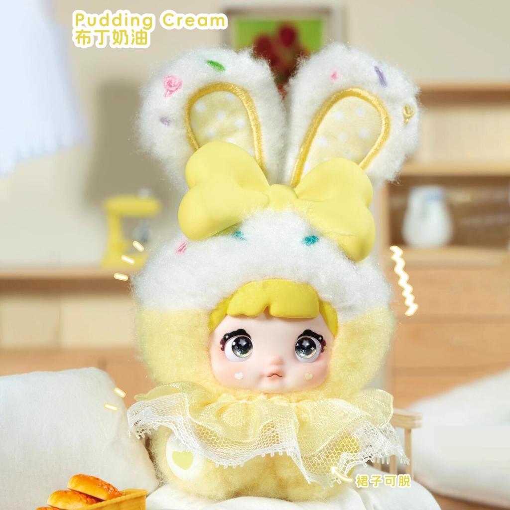 Authentic Nommi Sweet Heart Rabbit Plush Doll Toy Trendy Blind Box Surprise Soft Stuffed Animal Ornament Mystery Gift For Girls