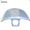 10pcs Anti Fog Mouth Masks Disposable Shield Mask For Catering Food Restaurant Plastic Mouth Mask For Transparent Kitchen Tool