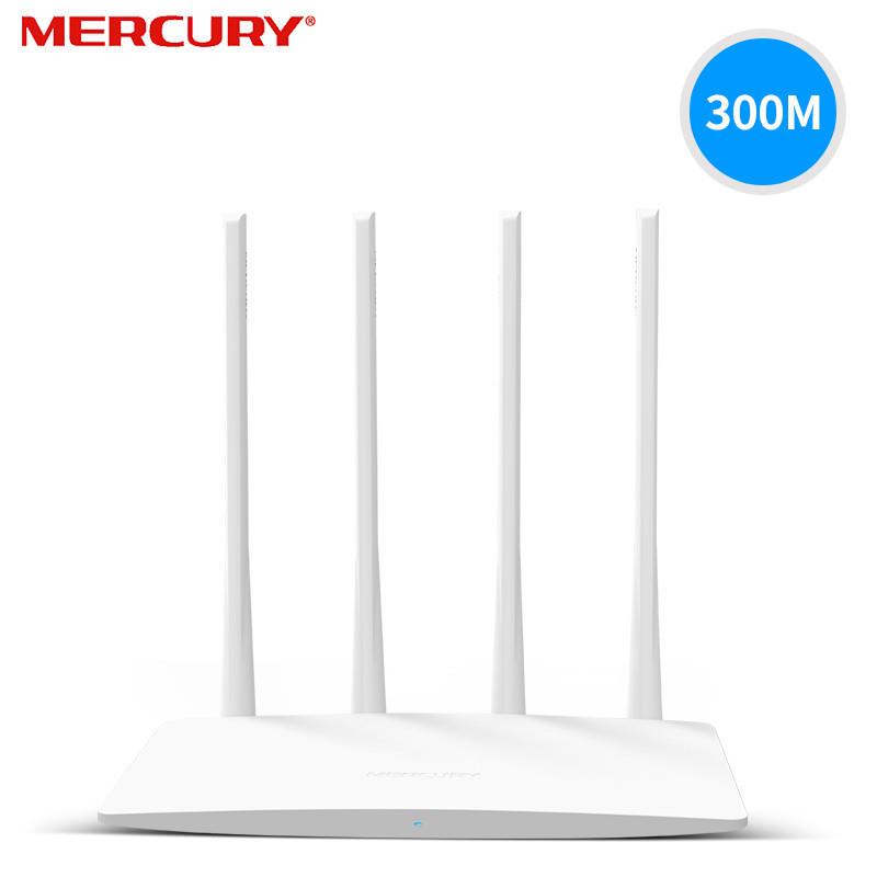 Mercury MW325R High-Speed Wireless Router with Four Antennas for Enhanced Wall Penetration