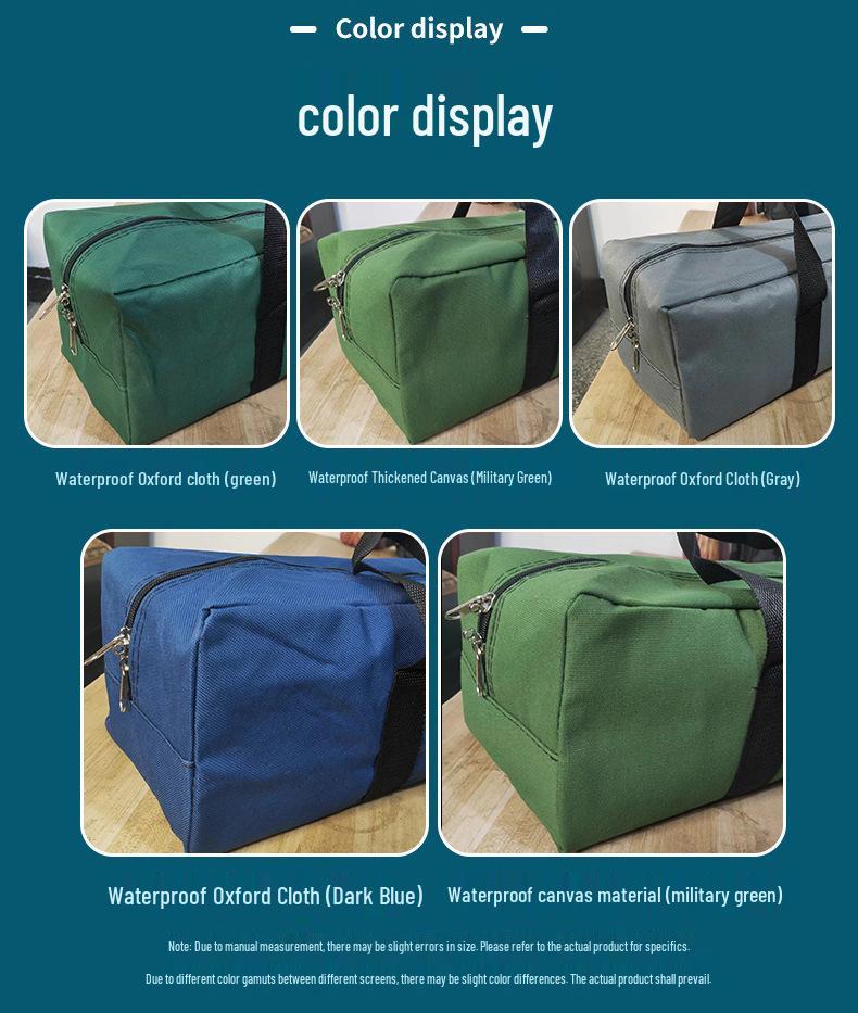Portable Wear-Resistant Outdoor Fishing Bag for Car, Awning Pole & Tent Storage