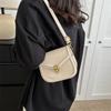 Stylish Retro Shoulder Bag For Women 2023 Trendy Fashion Crossbody Saddle Bag