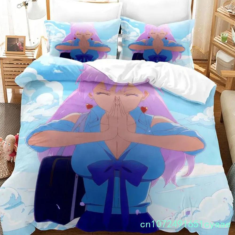 Anime Più Che Una Coppia Sposata, Ma Non Amanti Set Biancheria da Letto Ragazzi Ragazze Twin Queen Size Copripiumino Federa Letto Bambini Adulto