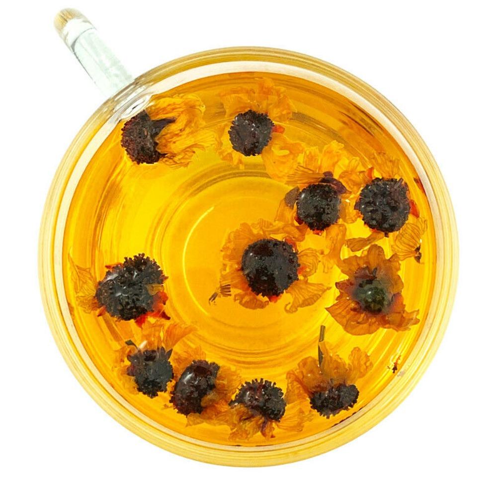 English Title (optimized, under 150 chars): Kunlun Xueju 50g Coreopsis Tinctoria Herbal Flower Tea Dried