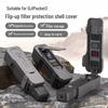 DJI Pocket 3 Protective Case with Magnetic Flip Cover and Screen Plate for Gimbal Camera and Filter Storage.