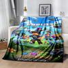 Roblox 234 Blanket Soft Warm Cozy Suitable for Bed Picnics Office Four Seasons Universal Playful Design Unique Gift for Family and Friends Camping