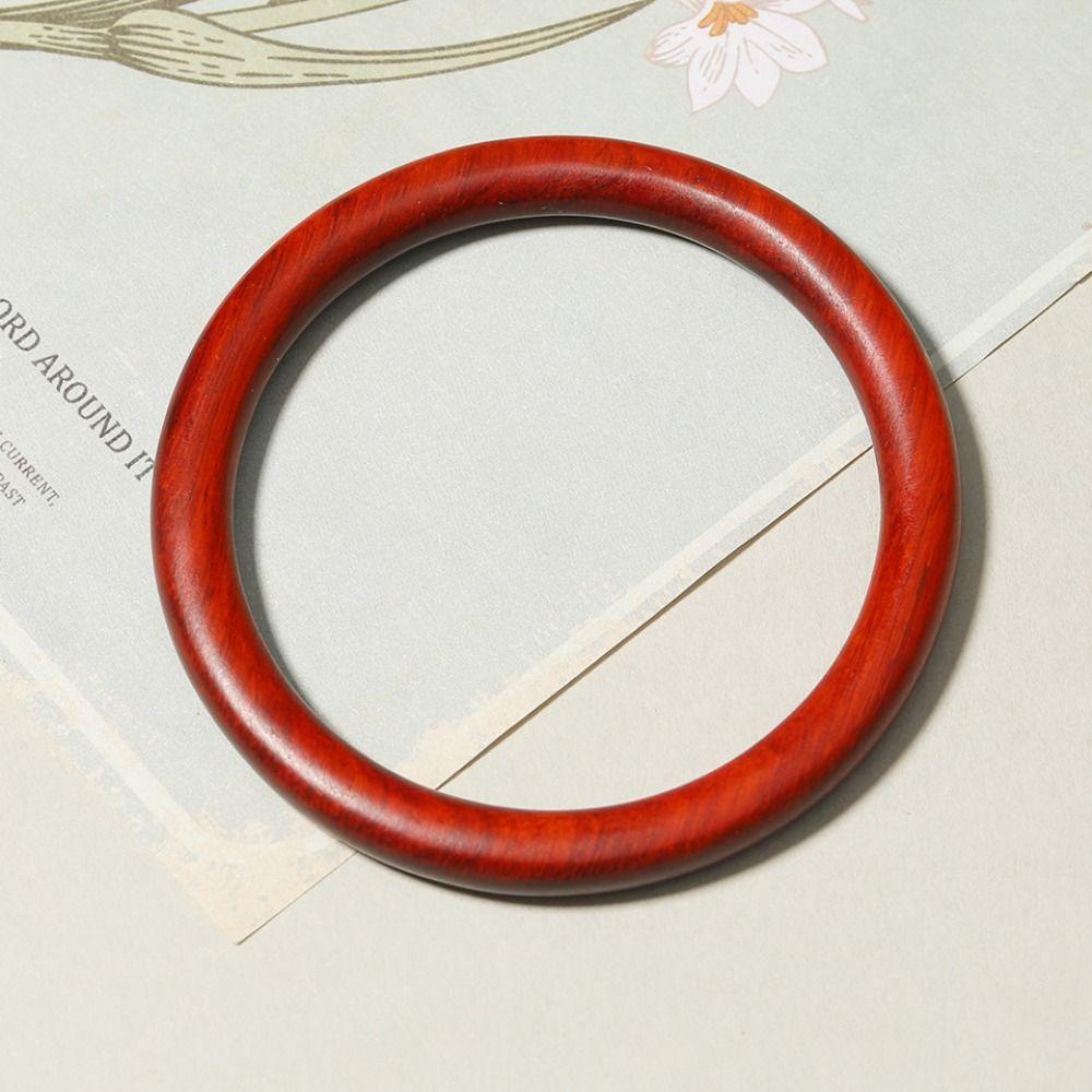 Vintage Natural Sandalwood Bangle Classic Ethnic Style Bangle Temperament Wood Bangle  Daily