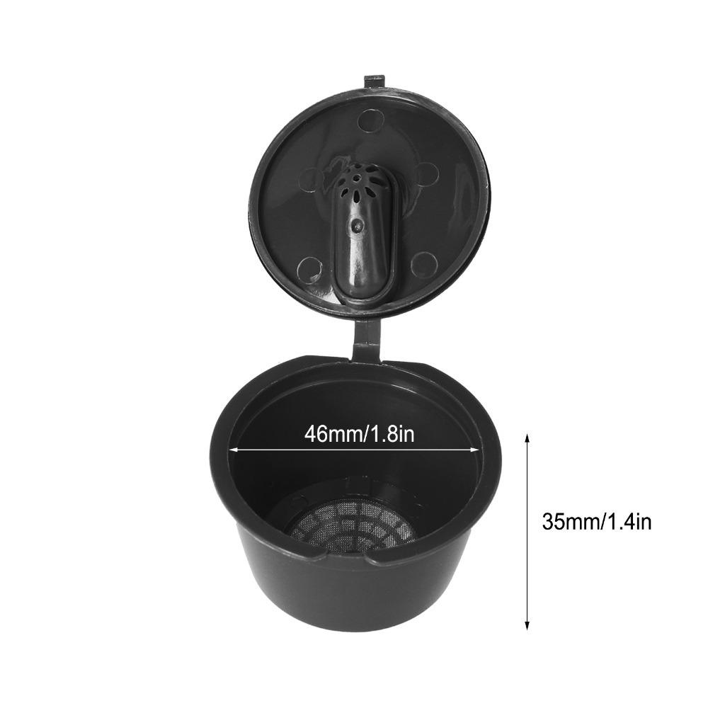 Reusable Design Refillable Coffee Capsule Coffee Filter Set For Dolce Gusto Brewers
