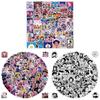 Hunter Girl Kpop Collectors Edition Water Bottle Stickers With Vibrant Printed Art For Teens
