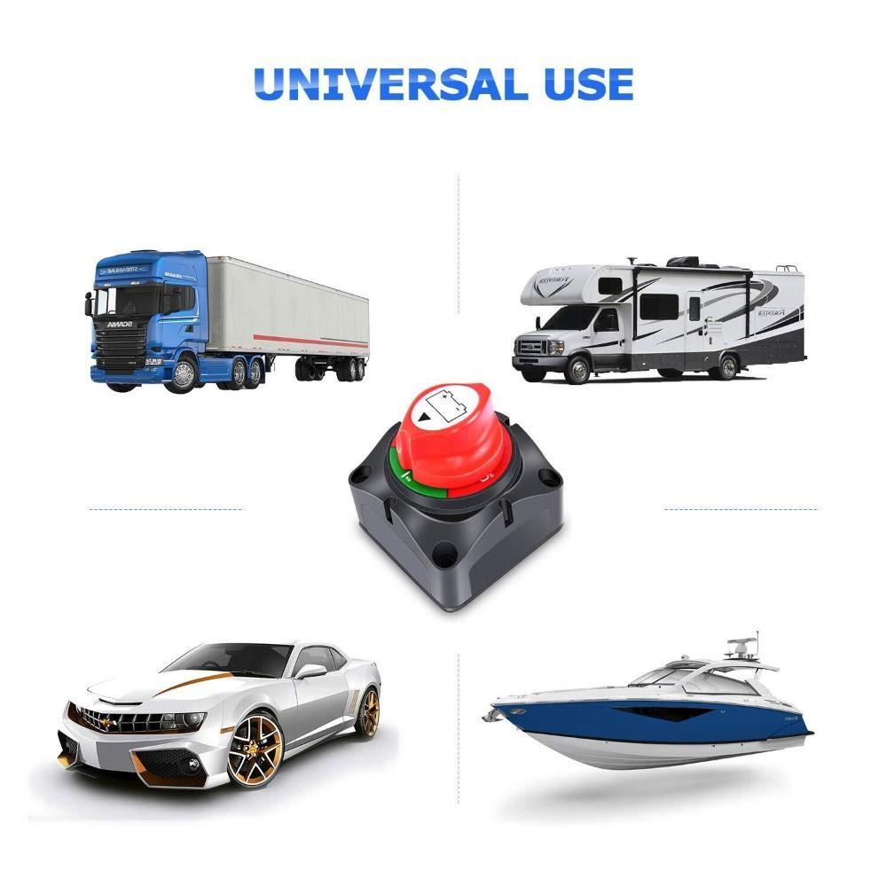 12V 600A Battery Switch Isolator Protect Battery Knob Switch Battery Disconnect Switch
