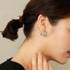 VENDOME BOUTIQUE Silver Plated Succulent Leaf Inspired Organic Shape Clip-on Earrings VBME6157 RG