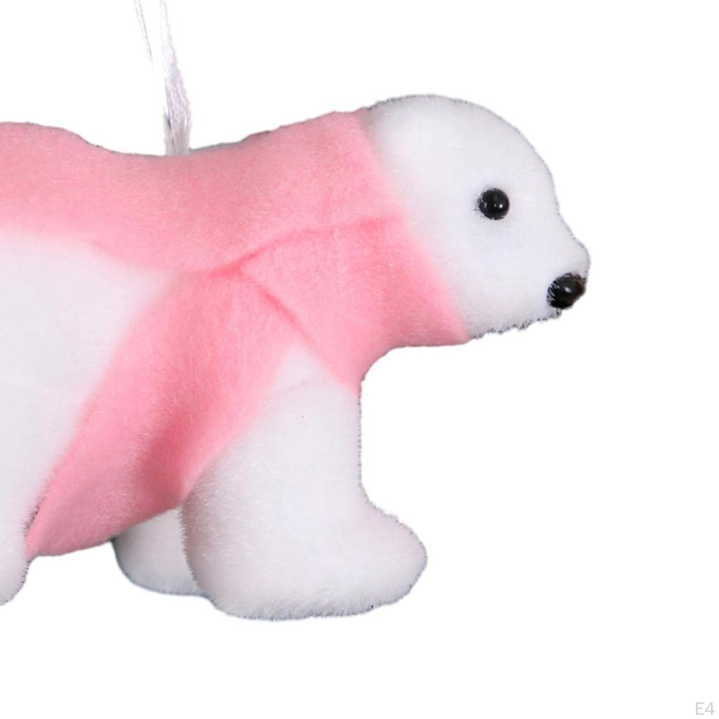 Medvěd vánoční přívěsek Ornament Dekorace Nordic Creative závěs pro domov