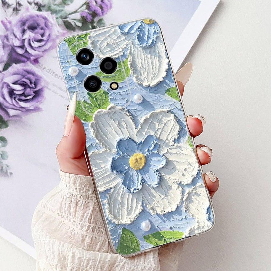 For Honor 200 Lite Case LLY-NX1 Cover Fashion Butterfly Silicone Protector Phone Case For Honor 200 Pro Honor200 Pro Soft Covers