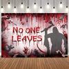 Scary Halloween Theme Photography Backdrop Horror Hospital Bloody Haunted House  Halloween Party Photo Background Decor Banner3