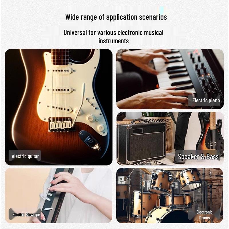 A9 2.4G Wireless Guitar and Instrument Transceiver System