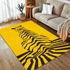 3D Unique Tiger Stripe Art Print Carpet Living Room Bedroom Bedside Sofa Floor Mat Home Non-slip Decor Area Rugs Wonderful Gift