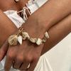 Retro Strandstil Snäcka Sjöstjärna Smyckesset 2025 Trendig Semestergåva Bohemisk Legering Hänge Blomma Chokers Halsband Armband Set