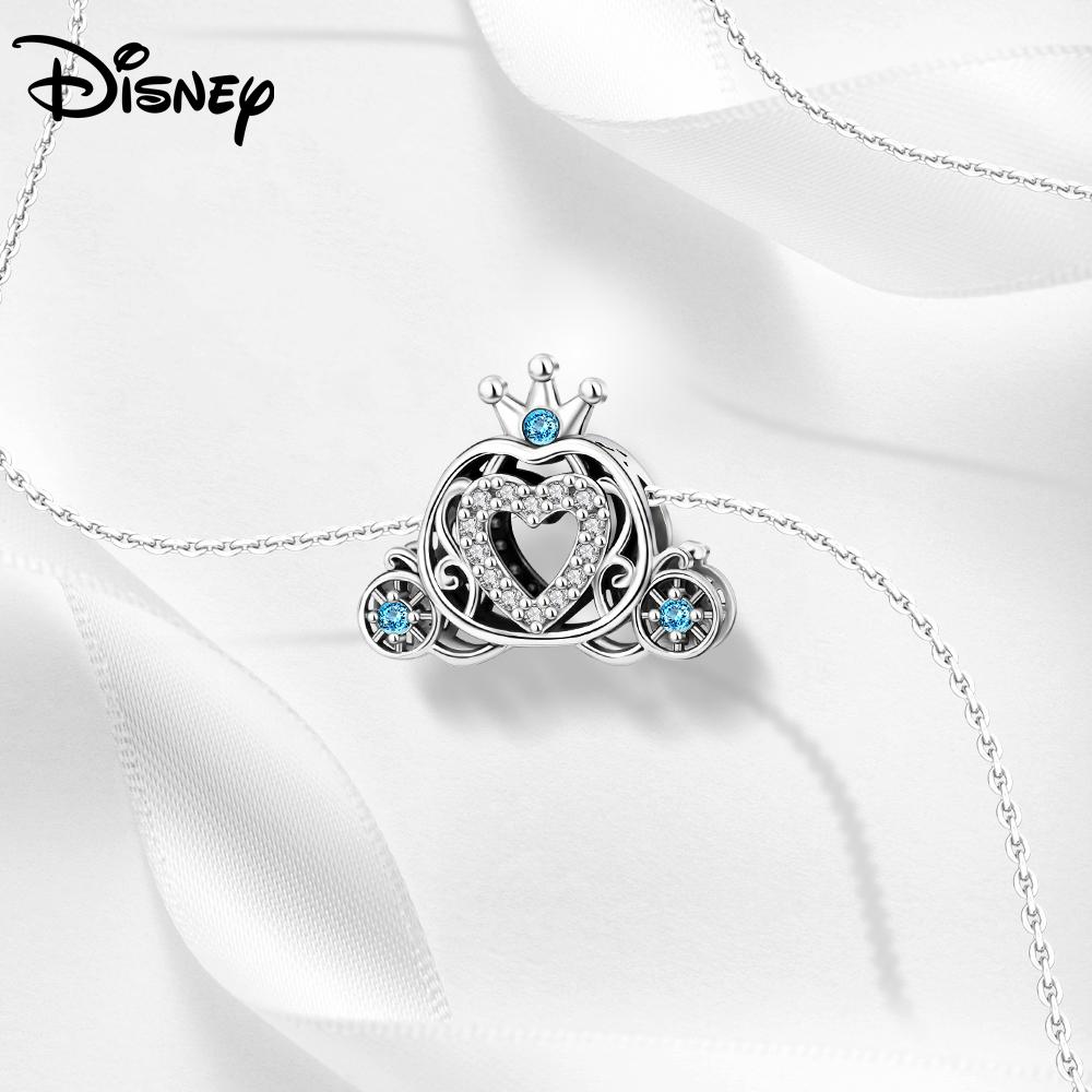 Disney 925 Silver Red Spider Ratatouille Charms Bead Earrings Bracelet Fit Original Bracelets DIY Birthday Jewelry Gift