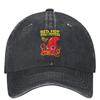 Red Hot Fire Squid Chili Peppers Baseball Cap Rock N Roll Music Men Trucker Hat Summer Y2k Retro Tennis Skate Baseball Caps