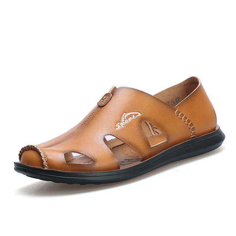 Summer Sandals Men's Sandals and Slippers Men's Soft Bottom Non-slip Casual Beach Shoes