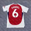 Cross-border Delivery 242526 Arsenal Short-sleeved Jersey, Star Number, Quality Printing Number, Spot Size T-shirt, Rest Assured To Shoot