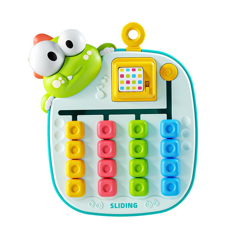 

Puzzle Montessori Kids Rolling Maze Educational Hand-Eye Coordination Thinking Diy Learning Development Christmas Toys зелений