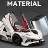 1/18 Apollo Project EVO Alloy Concept Sports Car Model Diecasts Metal Track Racing Car Vehicles Model Sound Light Kids Toys Gift