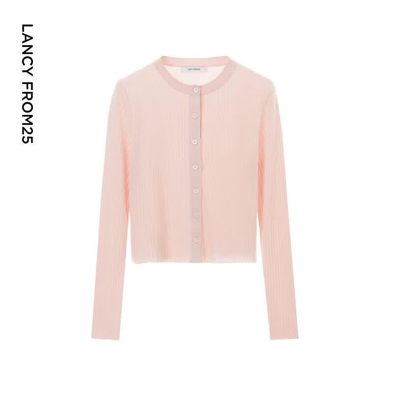 LANCY Basic Wardrobe Knitted Cardigan