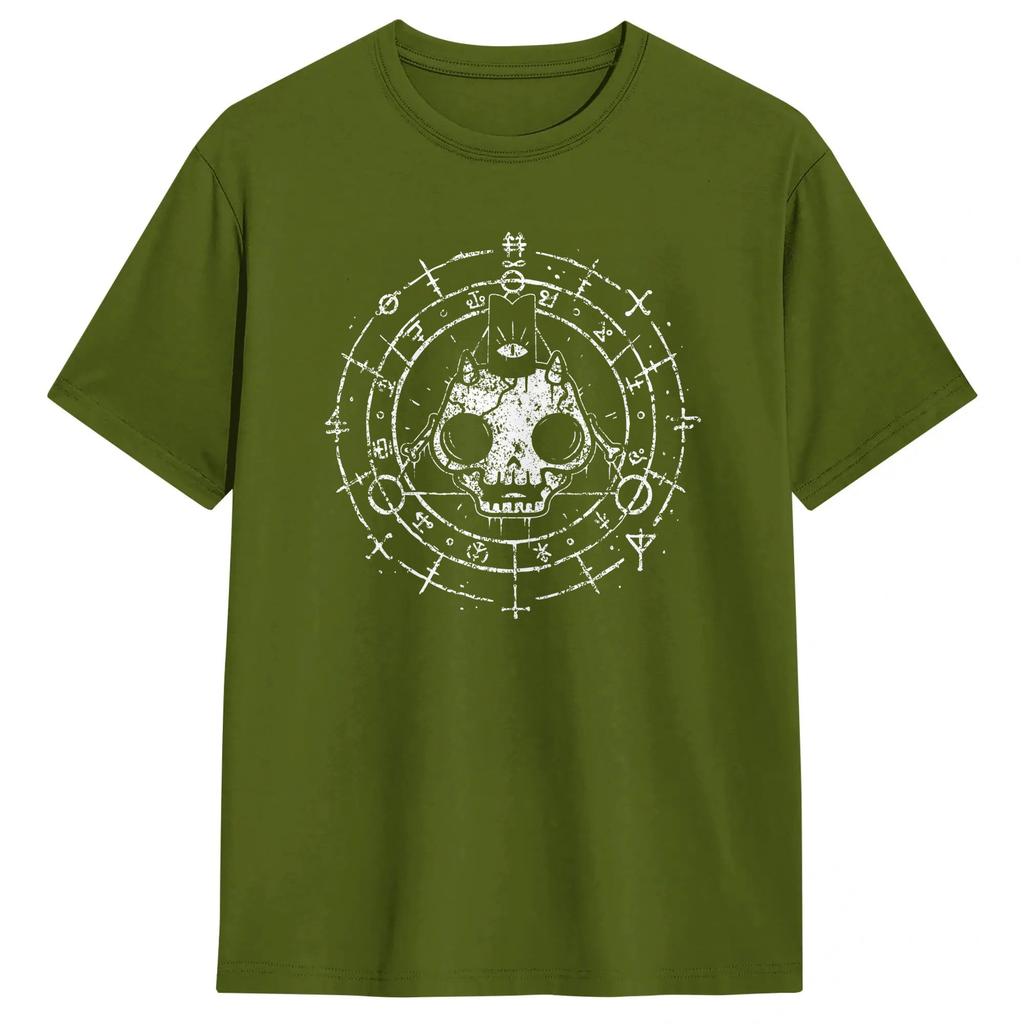 Awesome Cult of The Lamb TShirts for Unisex Round Neck 100 Cotton T Shirt Game Short Sleeve Tees Gift Clothing