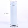 Smart Water Bottle with LED Temperature Display 500ML Stainless Steel Insulated Water Flask Tea Infuser Bottle