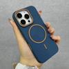 Ultrathin Hit Color Magnetic Phone Case for iPhone 17 16 15 14 Plus 13 12 11 16 Pro Max MagSafe Wireless Charging Matte Soft Cover