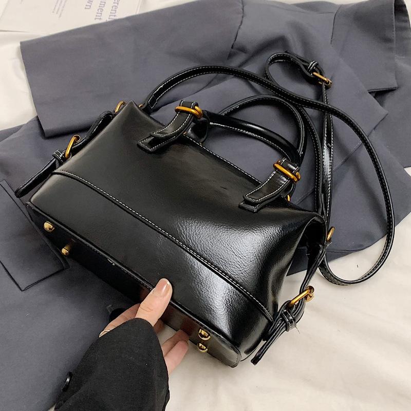 Premium Sense Retro Handbag Bag Women 2025 New Trendy Messenger Bag Bucket Bag Large Capacity Shoulder Tote Bag