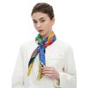 Zhonggao Youpin 2025 new spring, summer and autumn thin headscarf double-sided printed silk scarf square scarf