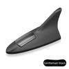 Car Solar LED Shark Fin Antenna Light Anti Collision Warning Lamp Universal Automobile Modeling Decorative Accessory