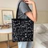 Neue Canvas-Tasche für Damen, große Kapazität, tragbare Büchertasche für die Arbeit und den Weg zur Arbeit, Umhänge-Segeltasche