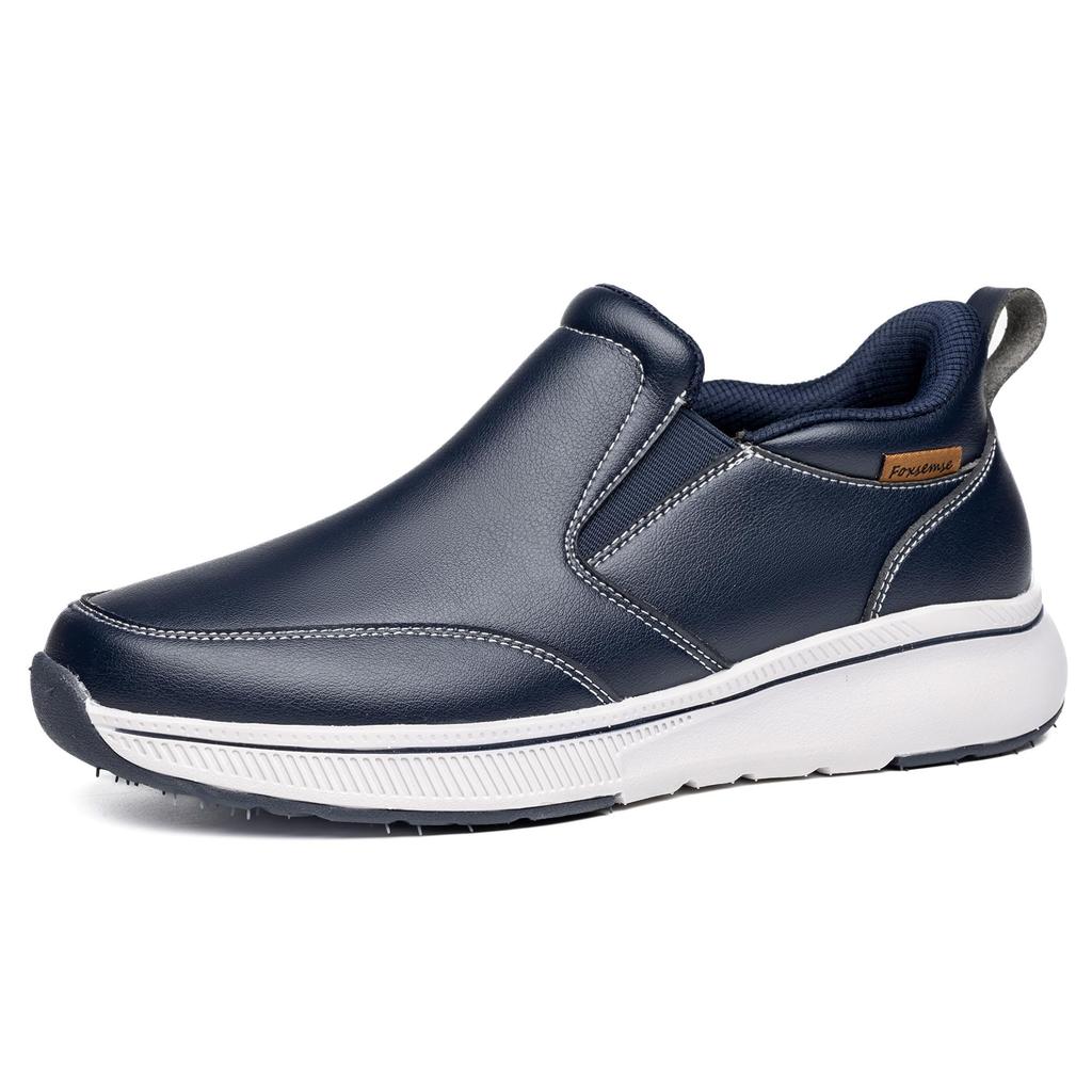 Foxsense Waterproof Walking Comfortable for Recommended by Physical Perfect for and Size Men's Loafers, Shoes, Standing, Therapists, Laceless,