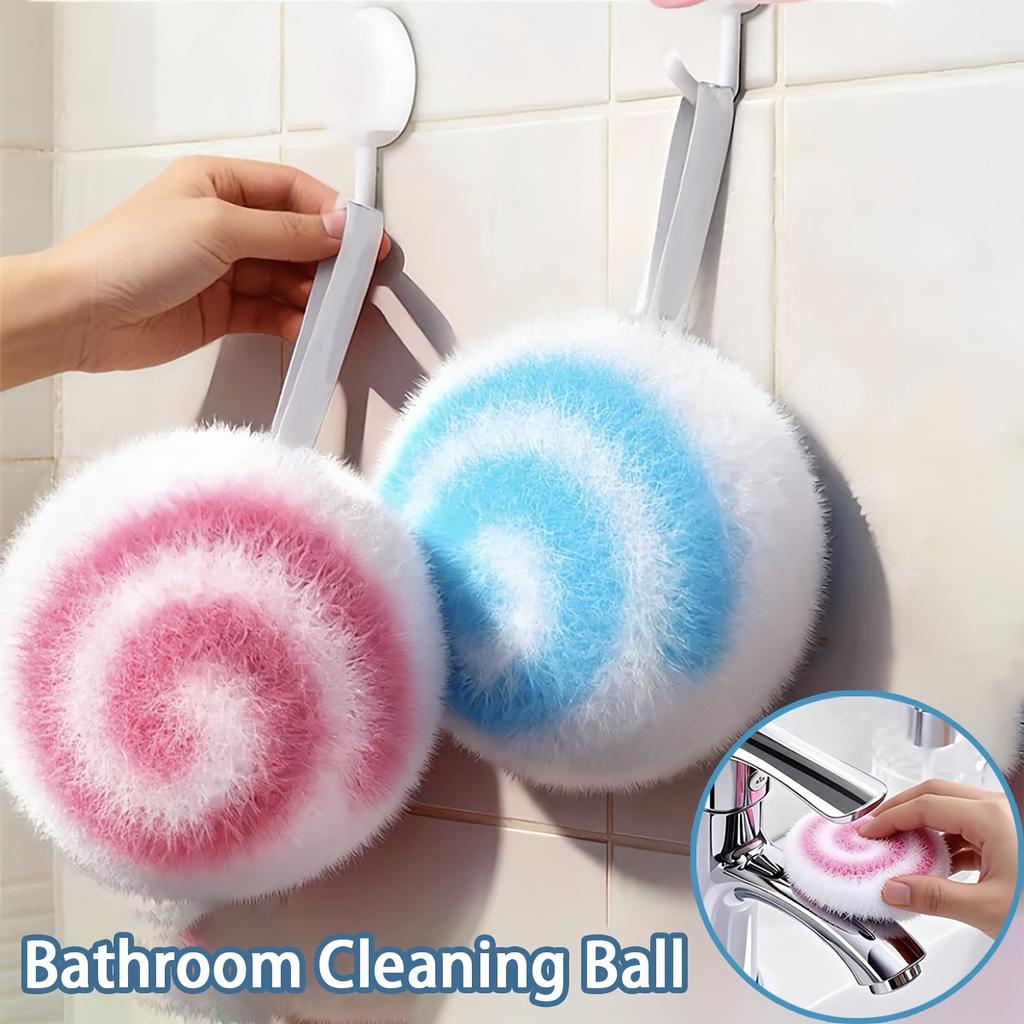 Multi-Surface Cleaning Balls - Ergonomic Design for Sink, Countertop, Washbasin & Faucet Cleaning