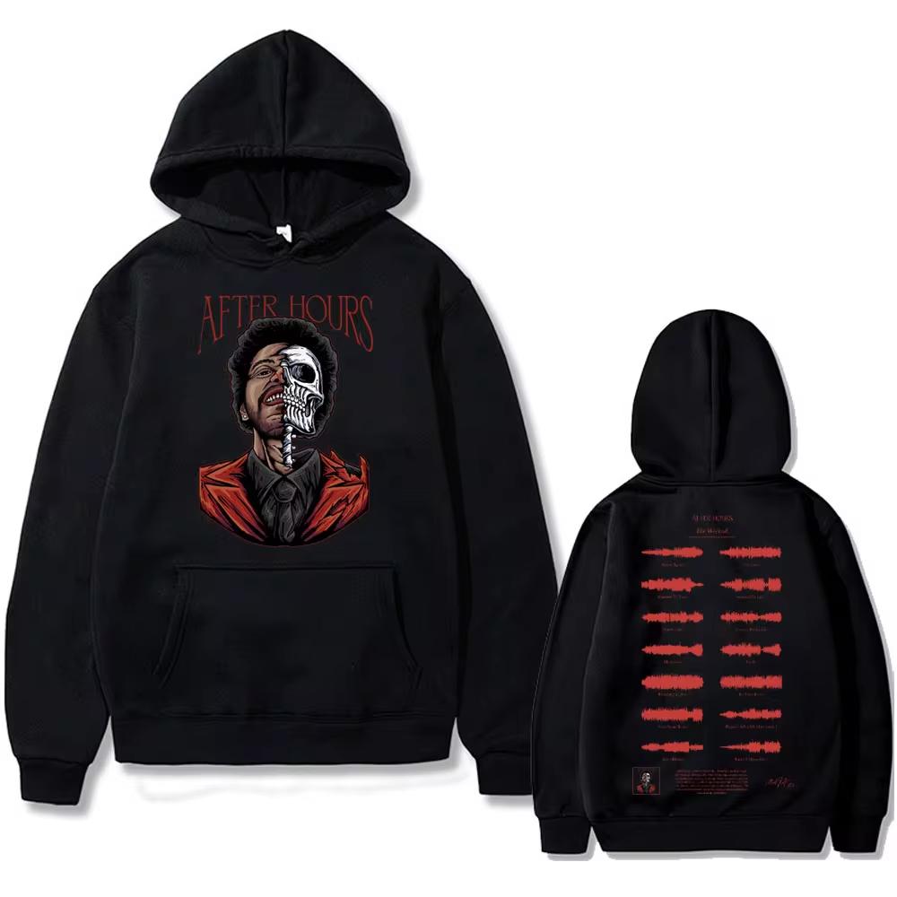 The Weeknd XO Alben Print Sweatshirt Unisex Softstyle Vintage Hip Hop Kleidung Hoodies Herrenmode Übergroße Pullover Hoodie